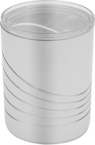 Actual product image Nuts Swing Round storage container L, silver 1.5 lt. (1.50 l)