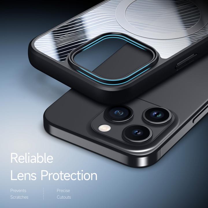 Produktbild Dux Ducis Armored case for iPhone 15 Pro with MagSafe Aimo Mag - black (Apple iPhone 15 Pro)