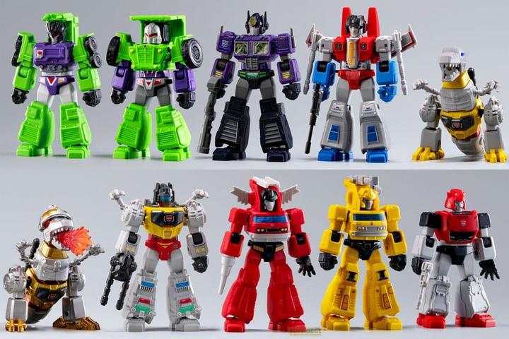 Blokees Transformers Plastic Model Kit Galaxy Version 02 SOS Range (9)
