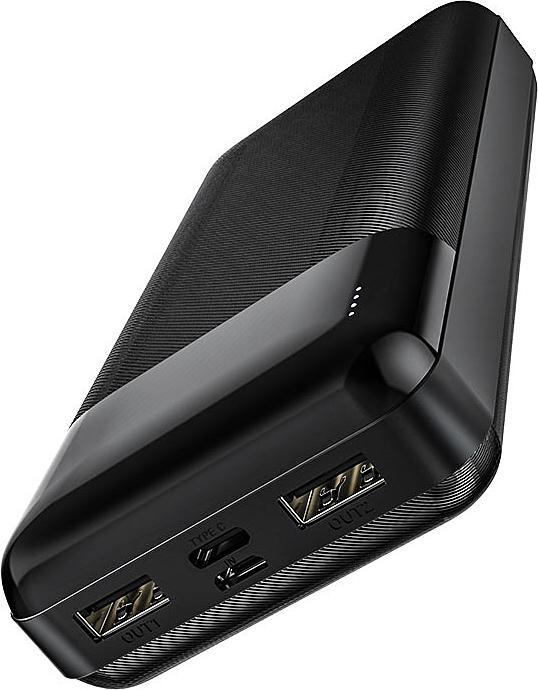 Actual product image Hoco External battery Power Bank J72A 20000mAh black (20000 mAh)