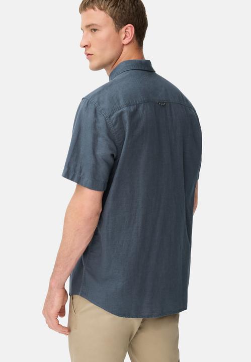 Actual product image Camel Active Kurzarm-Hemd aus Leinen-Baumwoll-Mix (5XL)