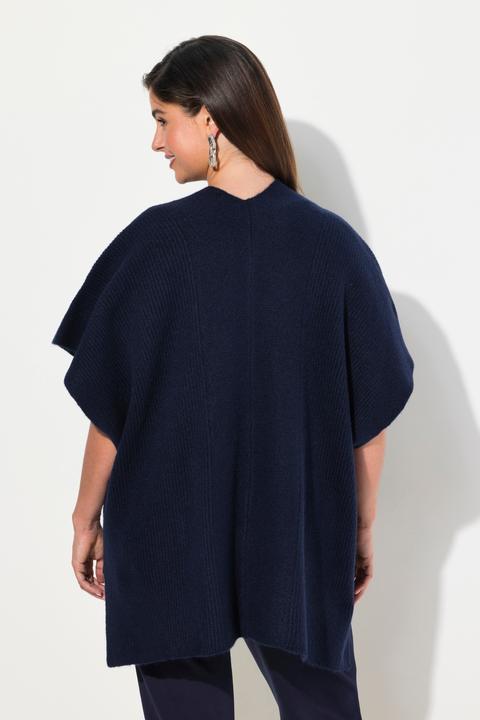 Immagine prodotto Ulla Popken Strickjacke, 0versized, offenes Modell, Halbarm (42, 44, 46, 48)