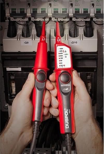 Actual product image Benning DU two-pole voltage tester (CAT IV 600V, CAT III 1000V)