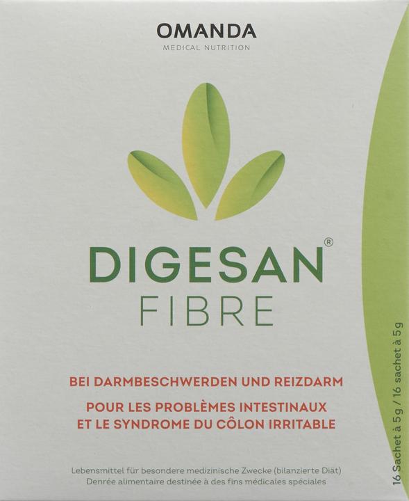 Actual product image Omanda Digesan Fibre (16 Piece, Beutel, 135 g)