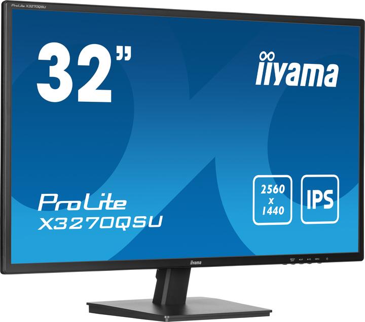 Produktbild iiyama 31.5IN IPS PANEL 2560X1440 100HZ 3MS 250CDM2 1200:1 TYPICAL (2560 x 1440 Pixel, 32")