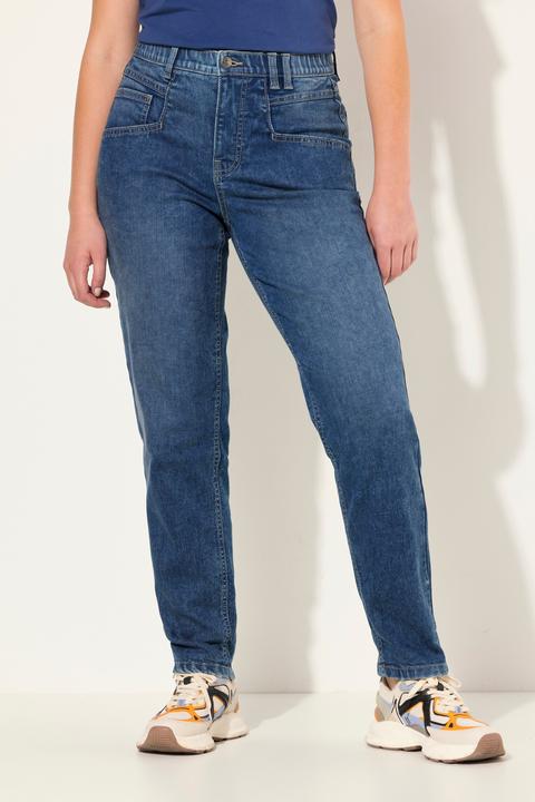 Image du produit Laurasøn Jean carotte coupe large, 5 poches (54)