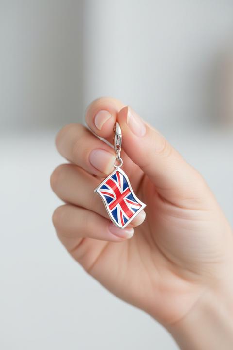 Actual product image Thomas Sabo Charm Club Flag Great Britain Silver (Silver 925)