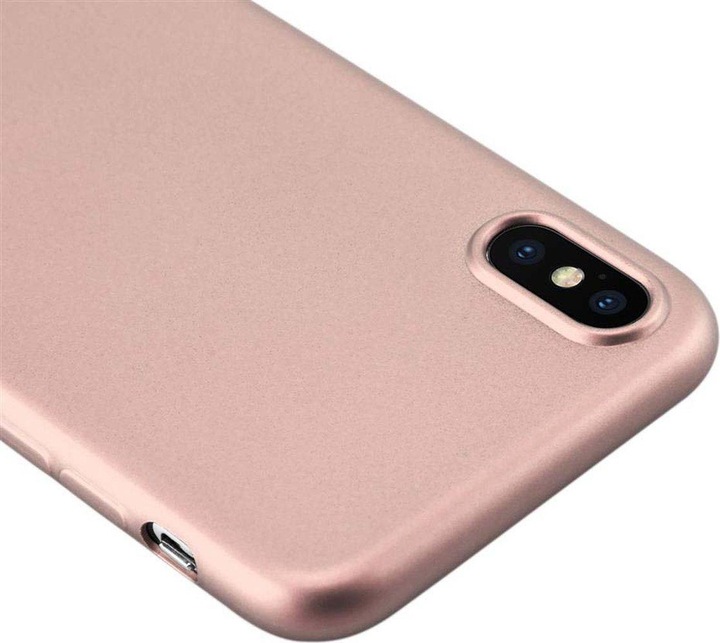 Produktbild Cadorabo TPU Matt Metallic Cover (Apple iPhone X)