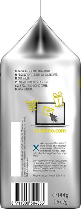 Image du produit Tassimo Caffé Crema Intenso XL (80 x Port.)