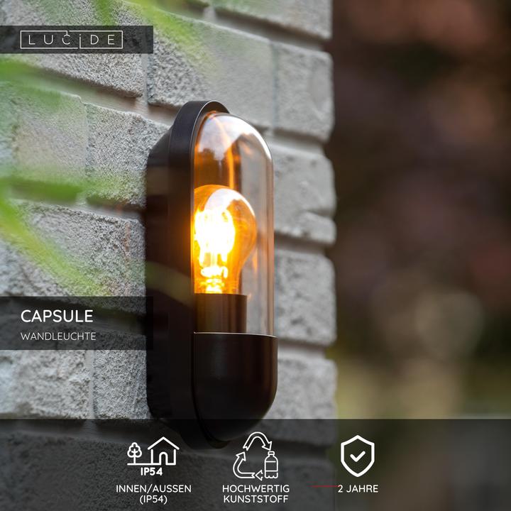 Actual product image Lucide Wall & Ceiling Lights (E27, IP54)