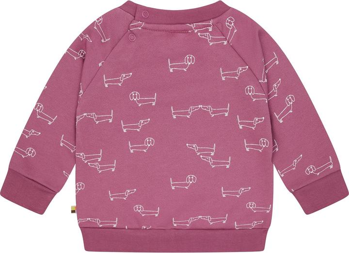 Actual product image loud + proud Babys & Kinder Sweatshirt mit Alloverdruck (122, 128)
