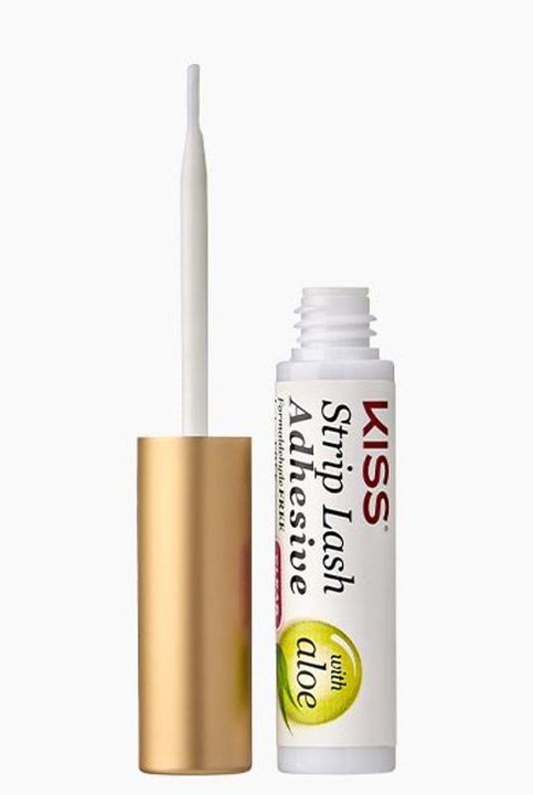 Actual product image KISS glue for artificial eyelashes (Blond, Gold, Red)
