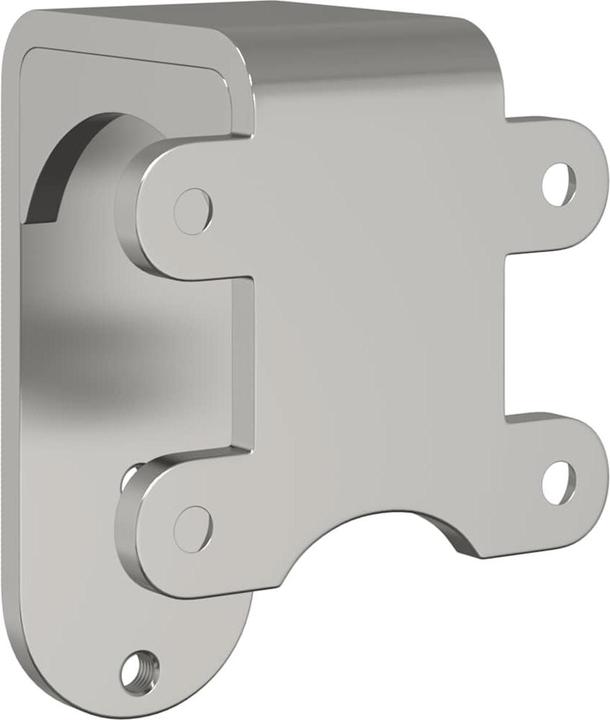 Image du produit VidaXL Supports de dérivation de porte de grange pour rails ronds 4pcs Acier inoxydable