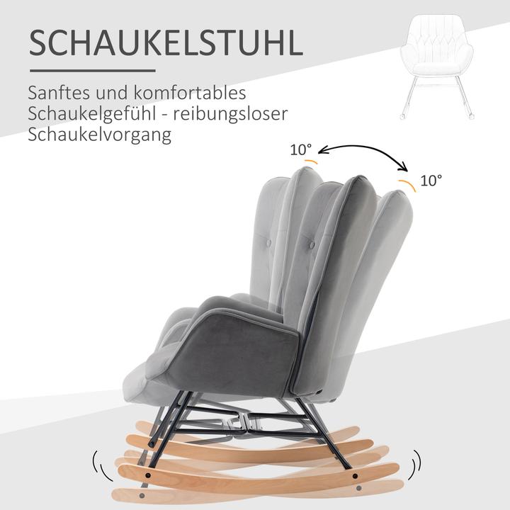 Produktbild Homcom Schaukelstuhl