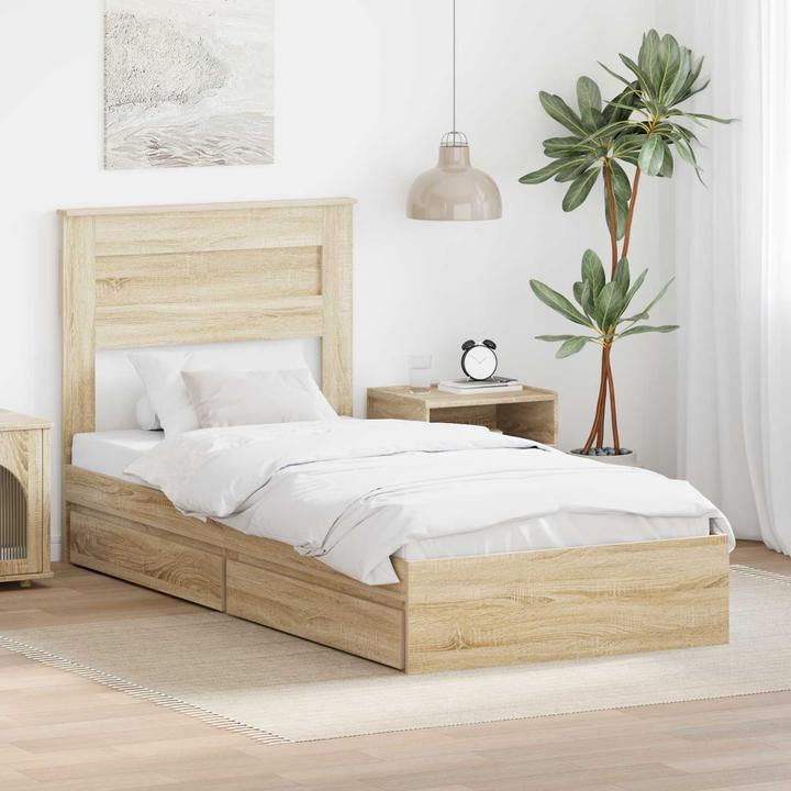 Image du produit vidaXL Moderner Bettrahmen (90 x 200 cm)