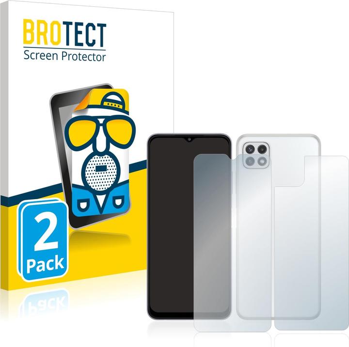 Actual product image BROTECT Anti-glare film Screen protector Matt screen protector film (2 Piece, Samsung Galaxy A22 5G)