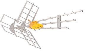 Actual product image No Name Antena DVB-T/T2 Televes DAT BOSS MIX T-Force ref. 149421 op. jednostkowe (Parabolic antenna, 41 dB, DVB-T / -T2)