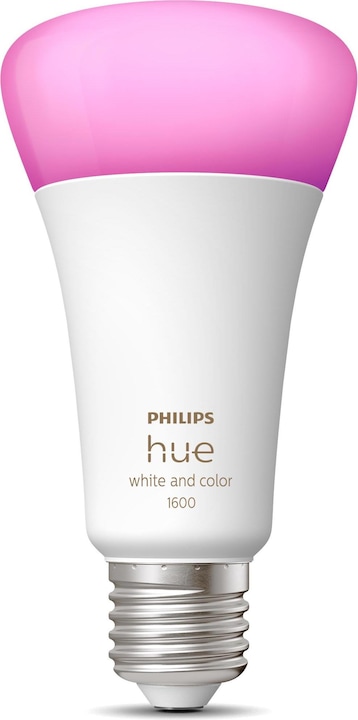 Philips Hue White & Color Ambiance BT (E27, 13.50 W, 1600 lm, 1 x, F)