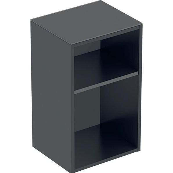 Geberit, Badezimmerschrank, Smyle Square Seitenschrank, 500358, 36x60x29,9cm, offen