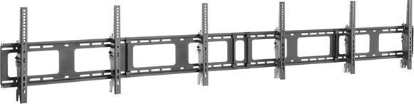 Actual product image StarTech TV wall mount for three displays - landscape format - For 40 "to 50" VESA mounting di (Wall, 50 kg, 40" - 50")