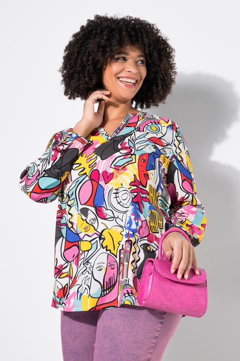 Produktbild Angel of Style Tunika, Herzen-Muster, Langarm (52)