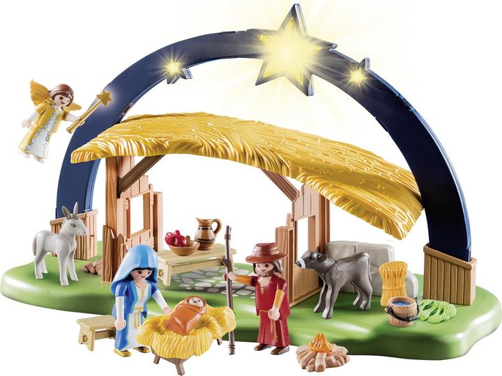 Image du produit Playmobil Crèche de Noël en arche légère (9494)
