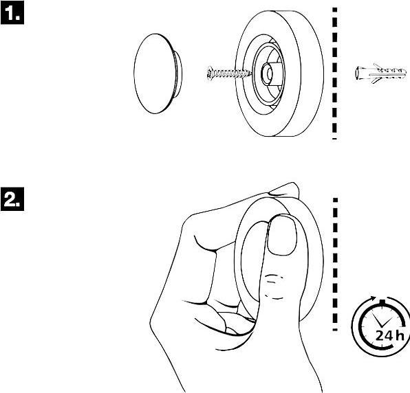 Image du produit Wagner System Butoir de porte mural SOG WALL (1 pièce(s))