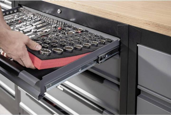 Actual product image Vigor Double hexagon socket spanner set ∙ V7520 ∙ Number of tools: 42 (10 mm, 11 mm, 12 mm, 13 mm, 14 mm, 15 mm, 16 mm, 17 mm, 18 mm, 19 mm, 20 mm, 21 mm, 22 mm, 23 mm, 24 mm, 25 mm, 26 mm, 27 mm, 28 mm, 29 mm, 30 mm, 31 mm, 32 mm, 4 mm, 5 mm, 6 mm, 7 mm, 8 mm, 9 mm)