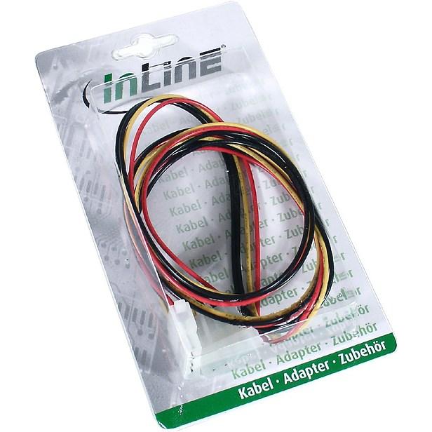 Thumbnail - InLine 4polige Stromkabelverlängerung, Interne Kabel (PC)