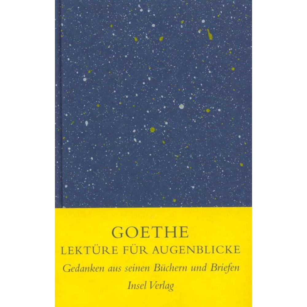 Thumbnail - Lektüre für Augenblicke, Belletristik von Johann Wolfgang von Goethe, Gerhart Baumann