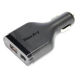 HuntKey, Spannungswandler, 90 watt X-MAN Car-charger & USB lader (2.1 A): direct op de auto aansluiting, geen overbodig