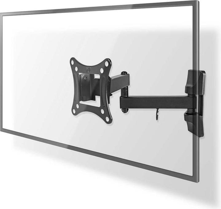 Actual product image Nedis Full-motion TV wall mount - 23 - 55" - Max. 30 kg - 3 pivot points - Rotation angle: 180 ° - (Wall, 55", 30 kg)