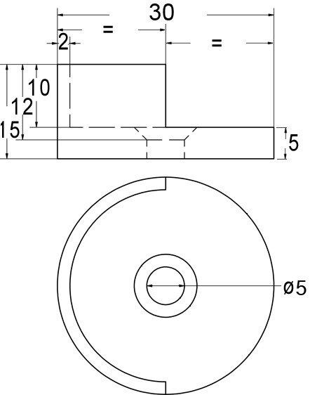 Actual product image OK-Line Cabinet Tube Bearings