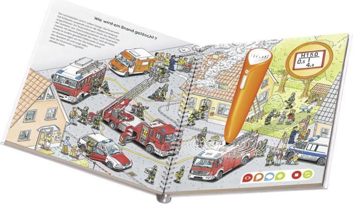 Produktbild tiptoi Unterwegs mit der Feuerwehr (Deutsch)