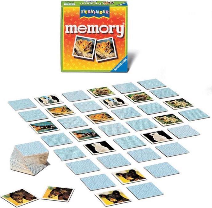 Produktbild Ravensburger Tierkinder Memory (Deutsch, Französisch, Italienisch)