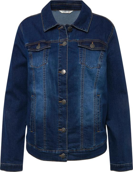 Produktbild Angel of Style Jeansjacke Frieda, Wascheffekte, Hemdkragen, Langarm (56)