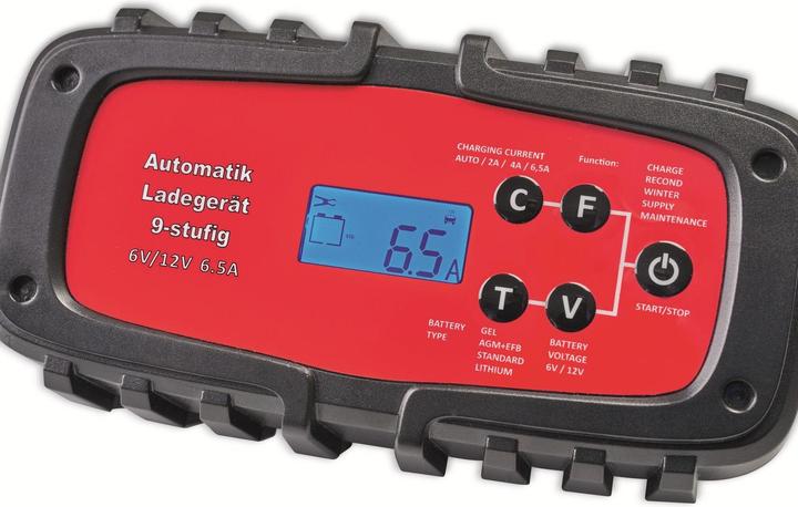 Productafbeelding IWH 075901 075901 Automatische lader 12 V, 6 V 2 A, 4 A, 6,5 A 2 A, 4 A, 6,5 A (12V, 6V, 6.50 A)