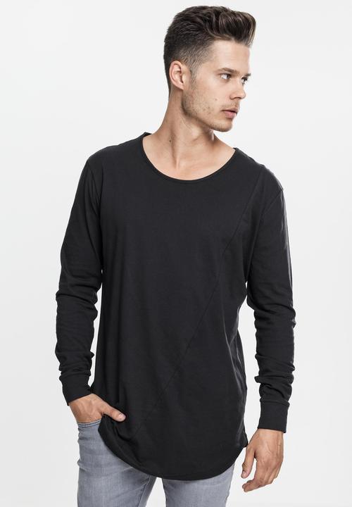 Image du produit Urban Classics Tee Long Shaped Fashion L/S (L)