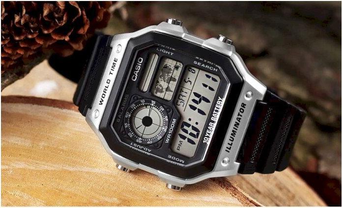 Actual product image Casio Eu Watches (Power reserve display, Digital watch, 43 mm)