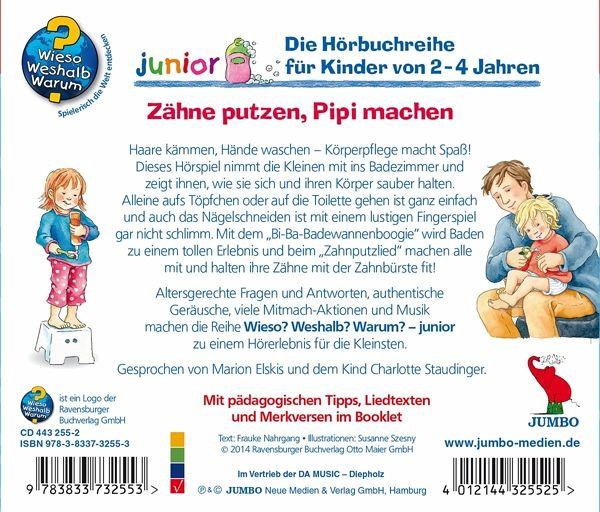 Actual product image Ravensburger Zähne putzen, Pipi machen (German, Frauke Nahrgang, Susanne Szesny, 2014)