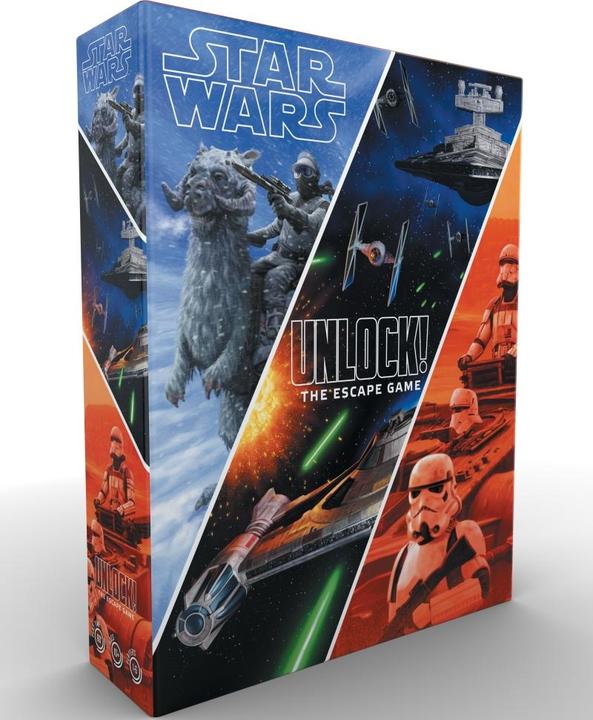 Immagine prodotto Enigma Sbloccate! - Gioco della stanza di fuga di Star Wars (AMDSCUNLS) (Inglese, 1 - 6 Giocatori)