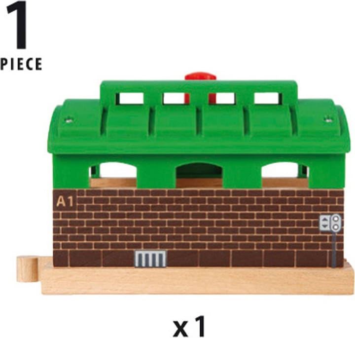 Productafbeelding Brio Locomotievenloods met rolluik