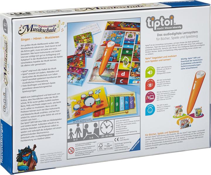 Produktbild tiptoi Die monsterstarke Musikschule (Deutsch)