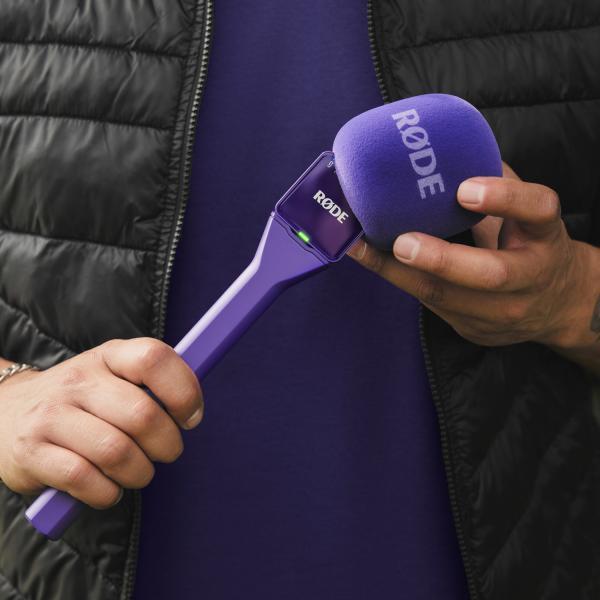 Produktbild RØDE Interview GO Microphone Adapter, purple