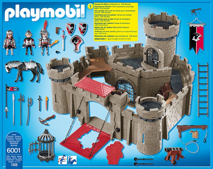 Actual product image Playmobil Falcon knight's castle (6001)