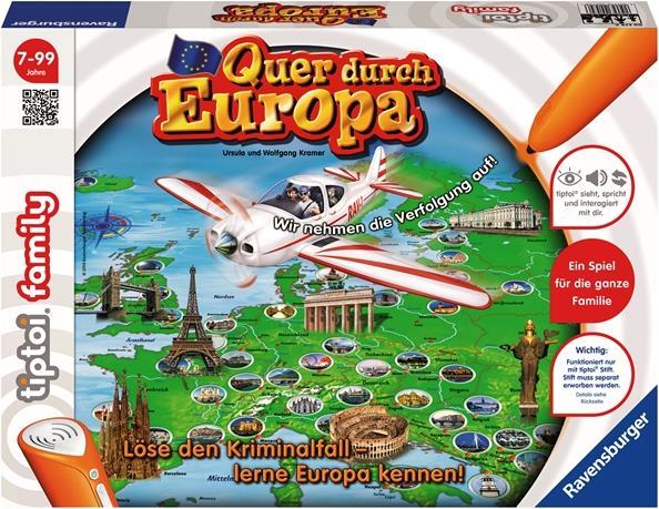 Produktbild tiptoi Quer durch Europa (Deutsch)