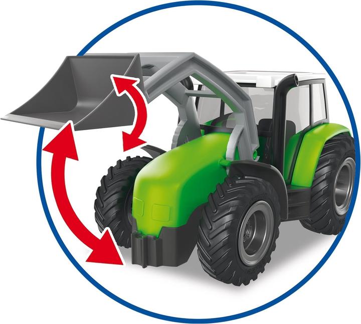 Actual product image Playmobil Large tractor with trailer (6130)