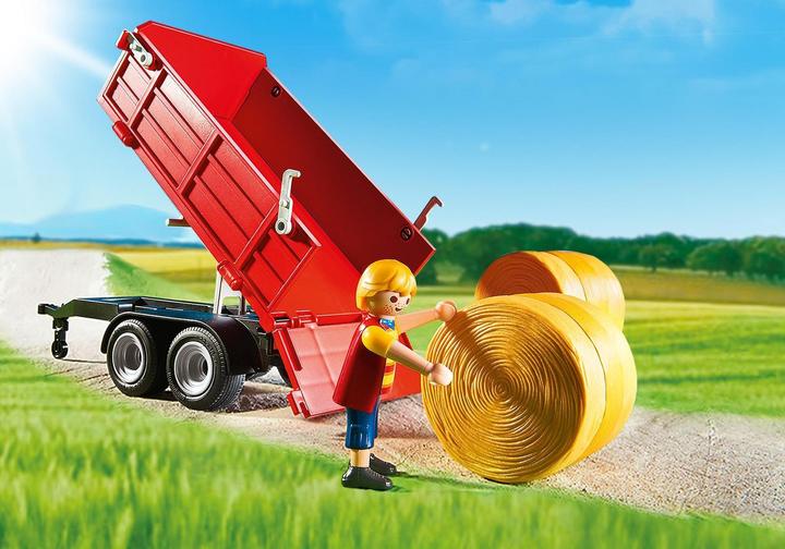 Actual product image Playmobil Large tractor with trailer (6130)