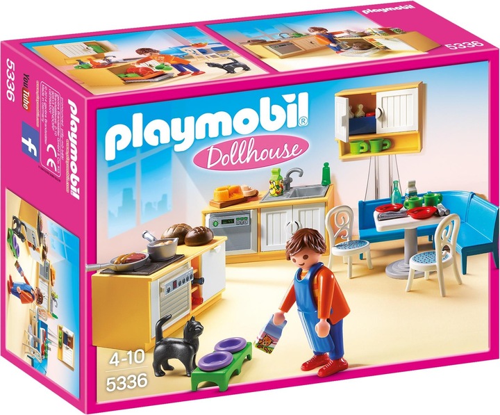 Produktbild Playmobil Einbauküche mit Sitzecke (5336)