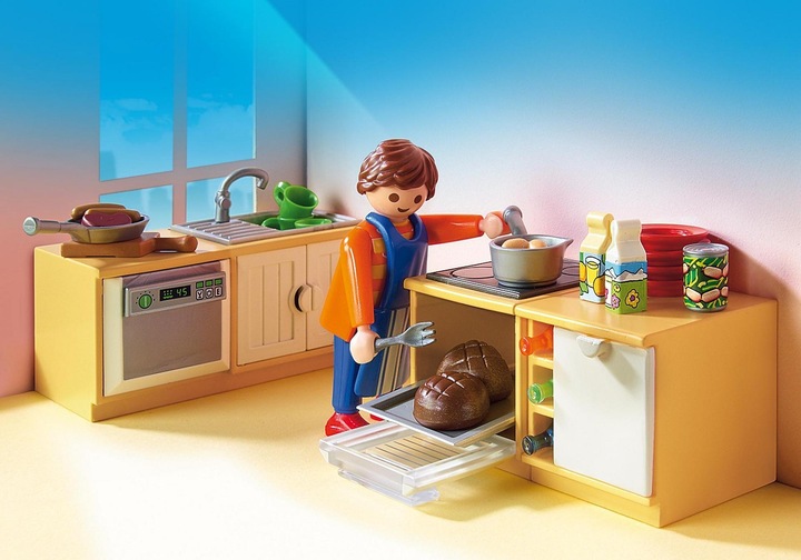 Produktbild Playmobil Einbauküche mit Sitzecke (5336)
